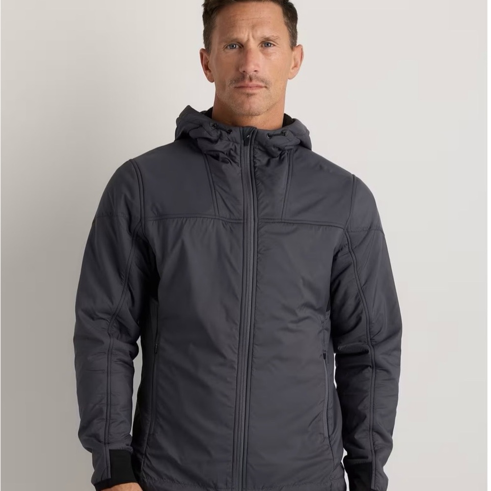 Quince Weatherproof Fleece-Lined Hooded Jacket